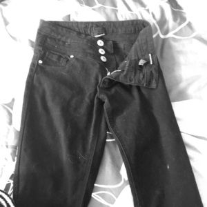 High waisted super skinny leggings